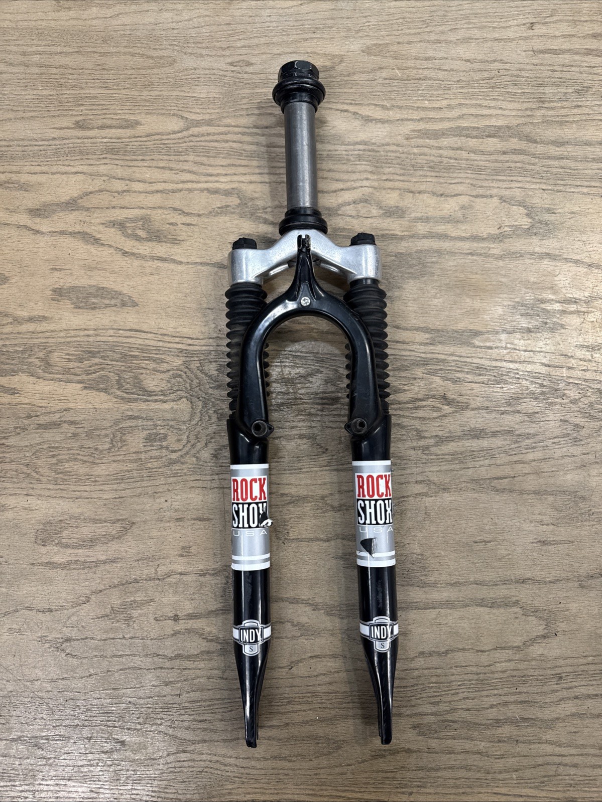 (Used) Rock Shox Indy S 26” Inch Mountain Bike Fork QR 63mm 1-1/8” Threaded Black (149.99 USD)