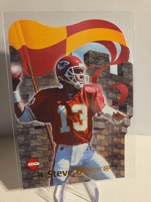 1996 Collector's Edge Promos Flag Steve Bono #PR1 Die-Cut