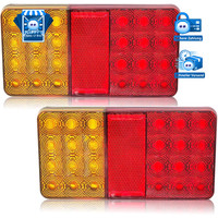 Led-RüCkleuchten 12V 24V Wasserdicht FüR AnhäNger Lkw Mit Blinker Bremslicht Set