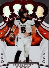2020 Crown Royale Draft Picks Red #91 Jake Luton - FB