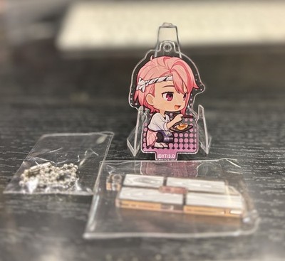 DanDaDan Aira Shiratori Nikujiru Gyoza Acrylic Stand Keychain Official RARE
