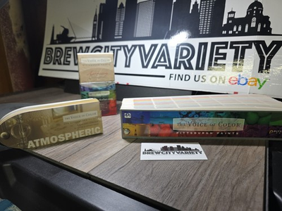 #ad #ad Pittsburg Paints The Voice Of Color Fan Deck Paint Swatches Color Samples $39.99