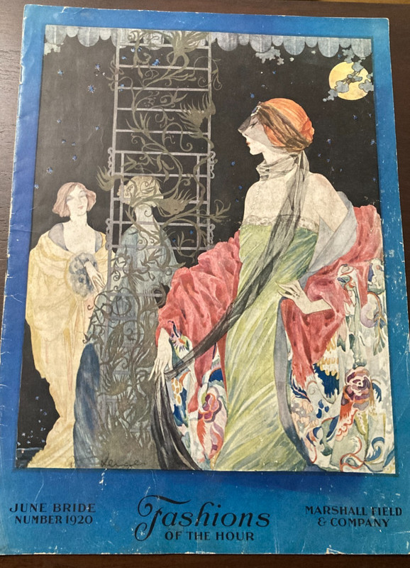 1920 Marshall Field Fashions of the Hour Magazine - Bridal Number