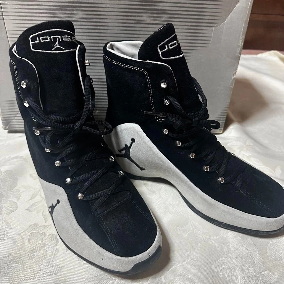 NIKE JORDAN BOXER Roy Jones Jr. Negro x Gris Talla 10 Foto 3 de 4