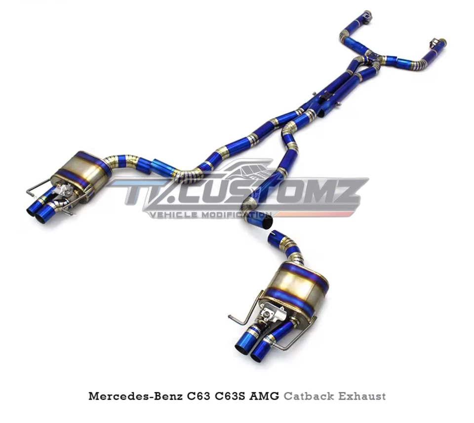 Mercedes C63/C63S W205 VALVETRONIC CAT-BACK EXHAUST SYSTEM - Image 2 of 4