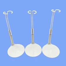 Kaiser Stands WHITE for 11.5"-12.5" tall dolls BARBIE, MIDGE, FRANCIE, KEN Dolls