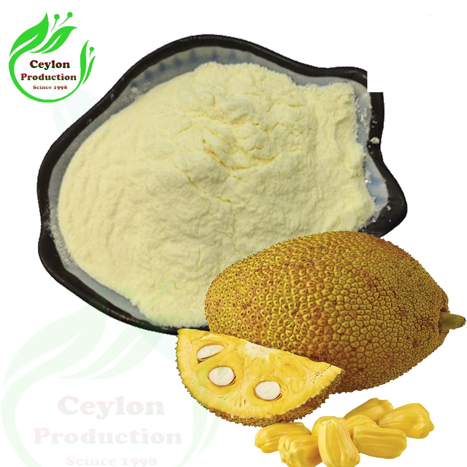 Polvo molido de jaca orgánica seca puro natural Artocarpus heterophyllus