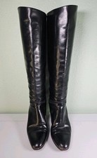 Bally Vintage - Womens 5.5 - Knee High Black ...