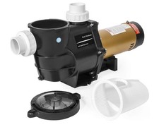 XtremepowerUS 2HP In-Ground Swimming Pool Pump Dual Speed High Flow - F5