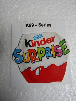 Kinder Überraschungsei Spielzeug K99 - Serienauswahl mit Papier