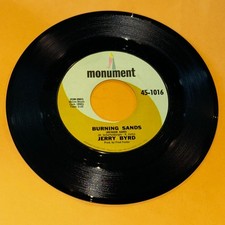 Jerry Byrd Burning Sands Waltz Tropicale 45 rpm Record 7