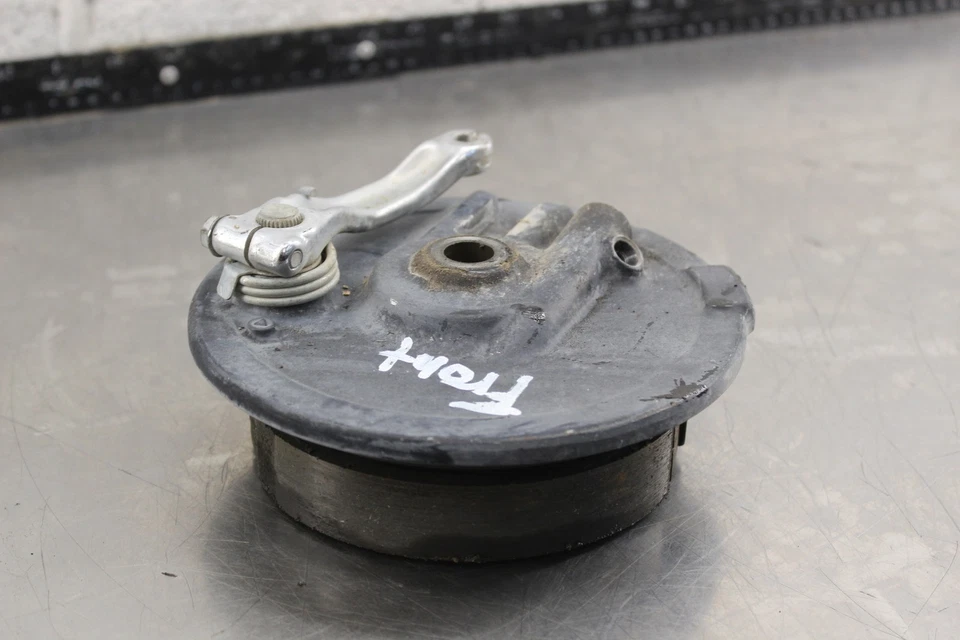 Honda XL500S 1979 montaje de tambor de freno delantero O917 Foto 2 de 4