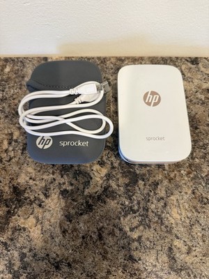 HP Sprocket Mini Bluetooth Photo Printer SNPRH-1603 Zero Ink Zink Works Great!
