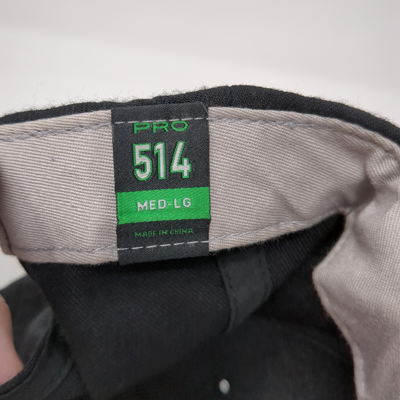 Richardson Strapback Hat Black Large Adjustable E… - image 9