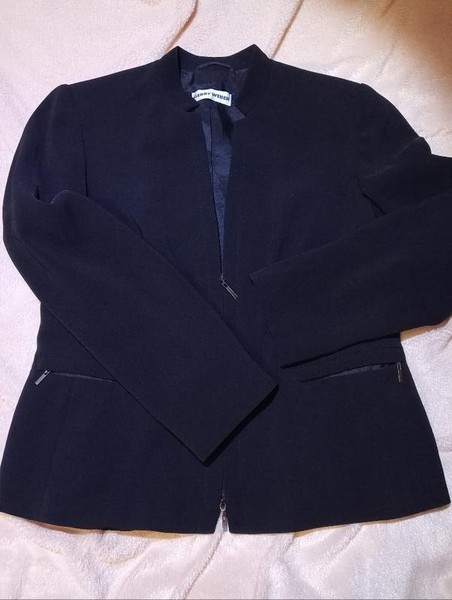 Women Gerry Weber Blazer Black 40 / L / 48 #80W3