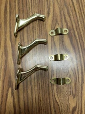 Handrail Stair Brackets 3" Heavy Duty Staircase Hand Rail Bracket Support