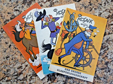 Mosaik Digedags - 3 Hefte - Nr. 185,186,187 schwarze Serie- Gut-Sehr gut