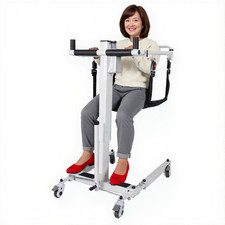 Upgraded - Electric Patient Lift Transfer Chair, Portable Car Lift Wheelchair