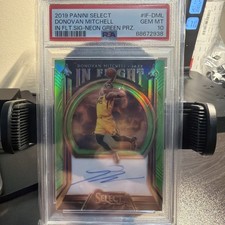2019 Select Inflight Signatures Donovan Mitchell /49 PSA 10