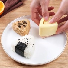 Onigiri Mold 2PCS – Triangle Rice and Vegetable Roll Mould for Sushi & Bento DIY