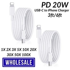 Wholesale 20W PD Fast Charger Cable For iPhone 14/13/12/11 /ProMax Charging Cord
