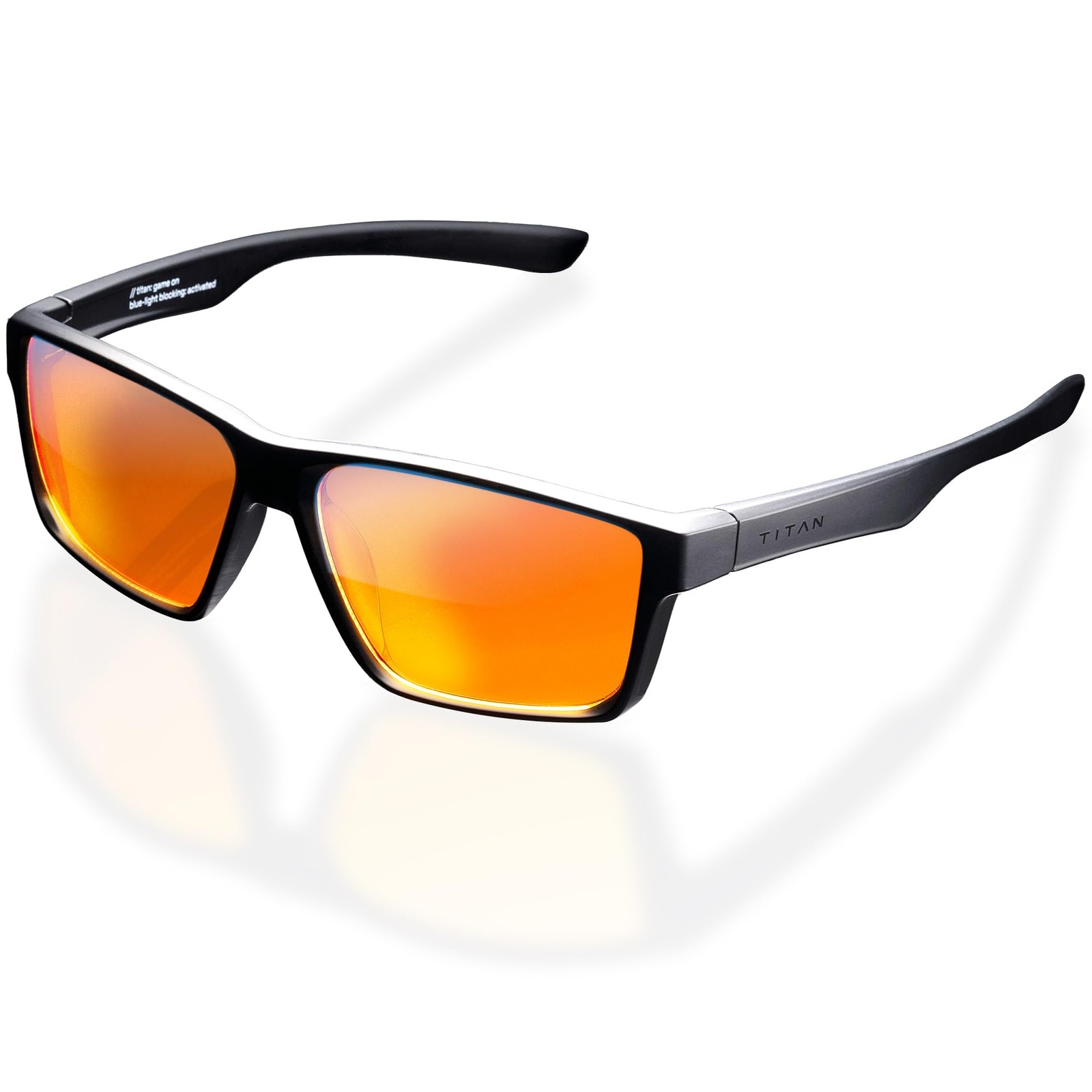 Blue Light Blocking Gaming Glasses for Anti Fatigue & Eye Strain Relief