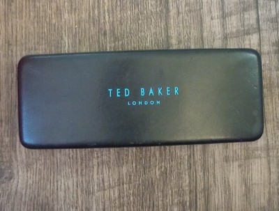 Ted Baker London Black & Teal Eyeglasses/Sunglasses Hard Clamshell Case