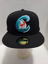 Bowie Baysox Chesapeake Bay Sox New Era 59FIFTY Fitted Hat 7 1/2 Orioles AA