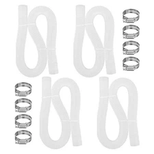 Pool Hoses for Above Ground Pools, Pool Filter Pump Hoses Compatible with Int...