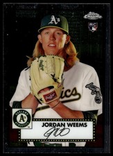 2021 Topps Chrome Platinum Anniversary Jordan Weems #139
