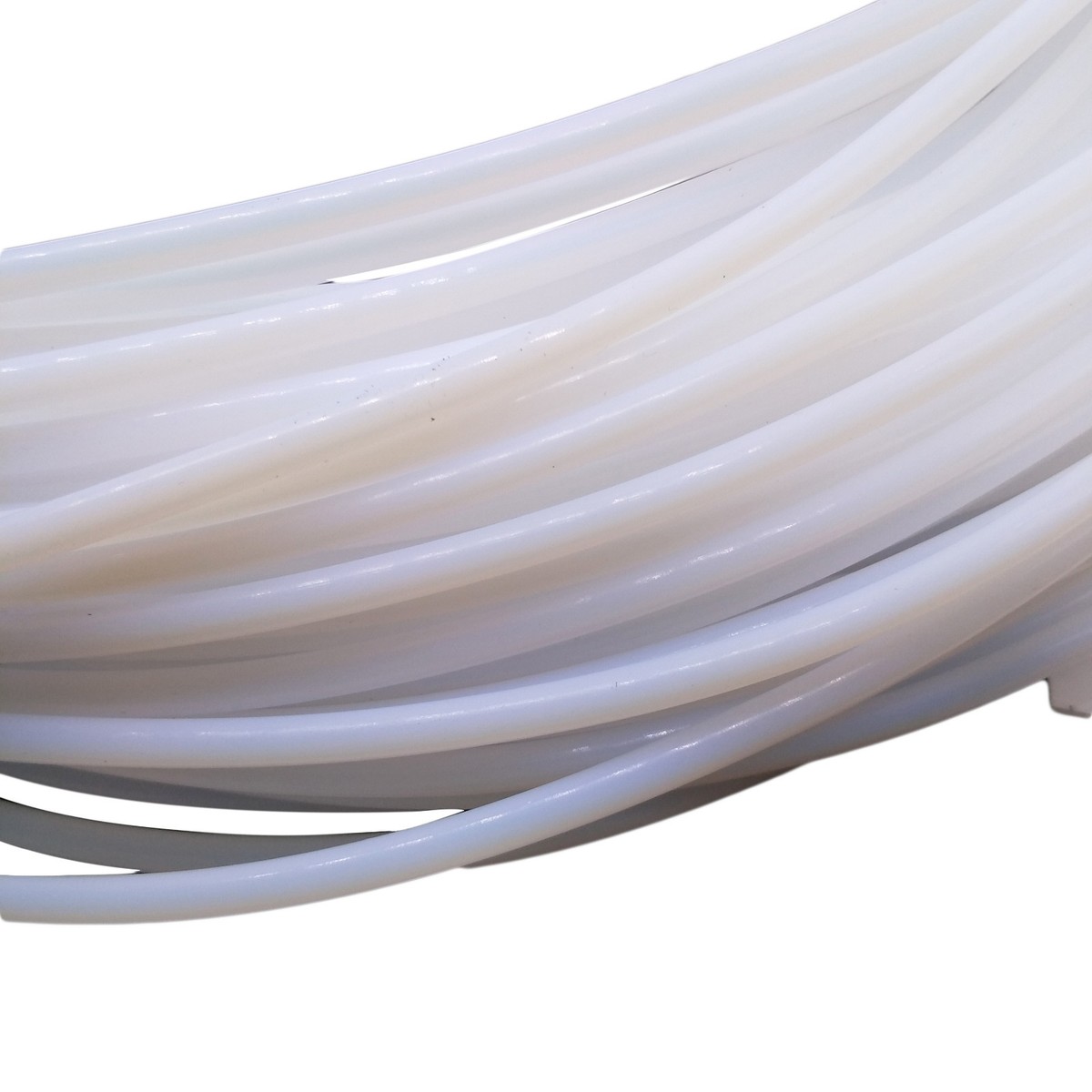 Tube PTFE 6 Mètres – Ø Ext. 5 Mm, Ø Int. 3 Mm, En Polytétrafluoroéthylène, Neuf