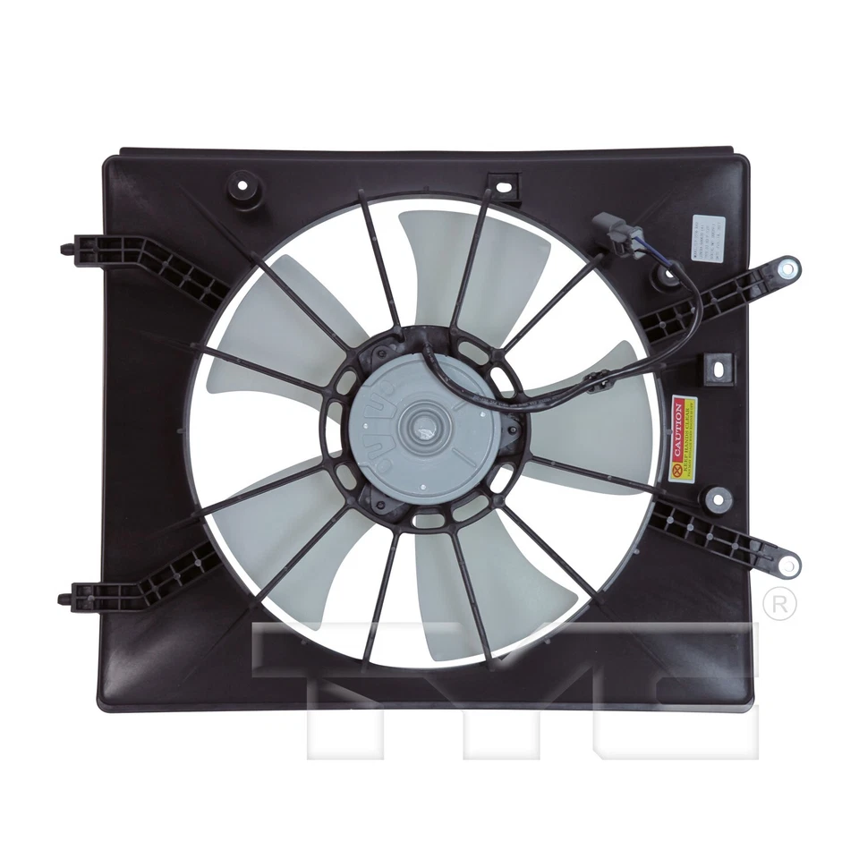 Engine Cooling Fan Assembly TYC For 2001-2006 Acura MDX 2002 2003 2004 2005 - Imagem 2 de 4