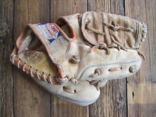 Vintage TWI-CRAFT Pro-Model Baseball Glove Mitt Hand Formed GF-515R Cowhide