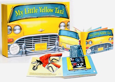 洋書　仕掛け絵本　マイリトルイエロータクシー　希少 My Little Yellow Taxi Pop Up Book Interactive Rare 1st Ed