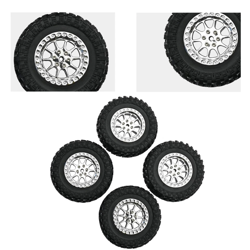 MN D90 MN98 MN99S MN82 WPL C14 C24 C34 B14 B24 70mm Tire Tyres Wheel RC Car PaYZ - Image 2 of 4