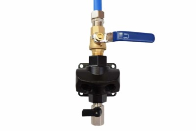 MAXLINE 1/2  TUBING INLET SHUTOFF X 2 OF 1/2  FEMALE NPT OUTLET CONNECTOR M8200V