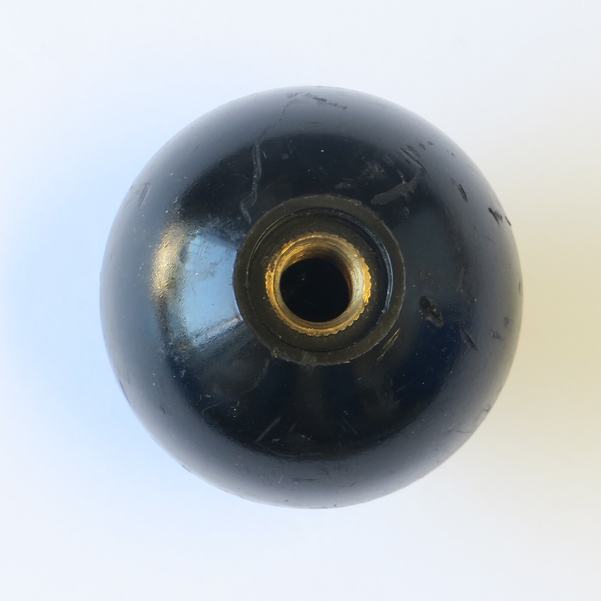 HURST Original Vintage USA Black 4 Speed Shifter Knob with 3
