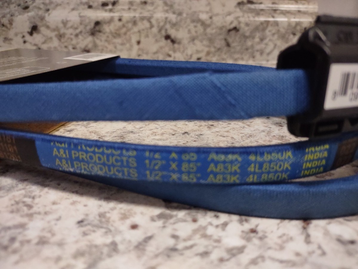 NEW SunBelt Outdoor A83K 4L850K Aramid Replacement V Belt 1 NEW SunBelt Outdoor A83K 4L850K Aramid Replacement V Belt 1