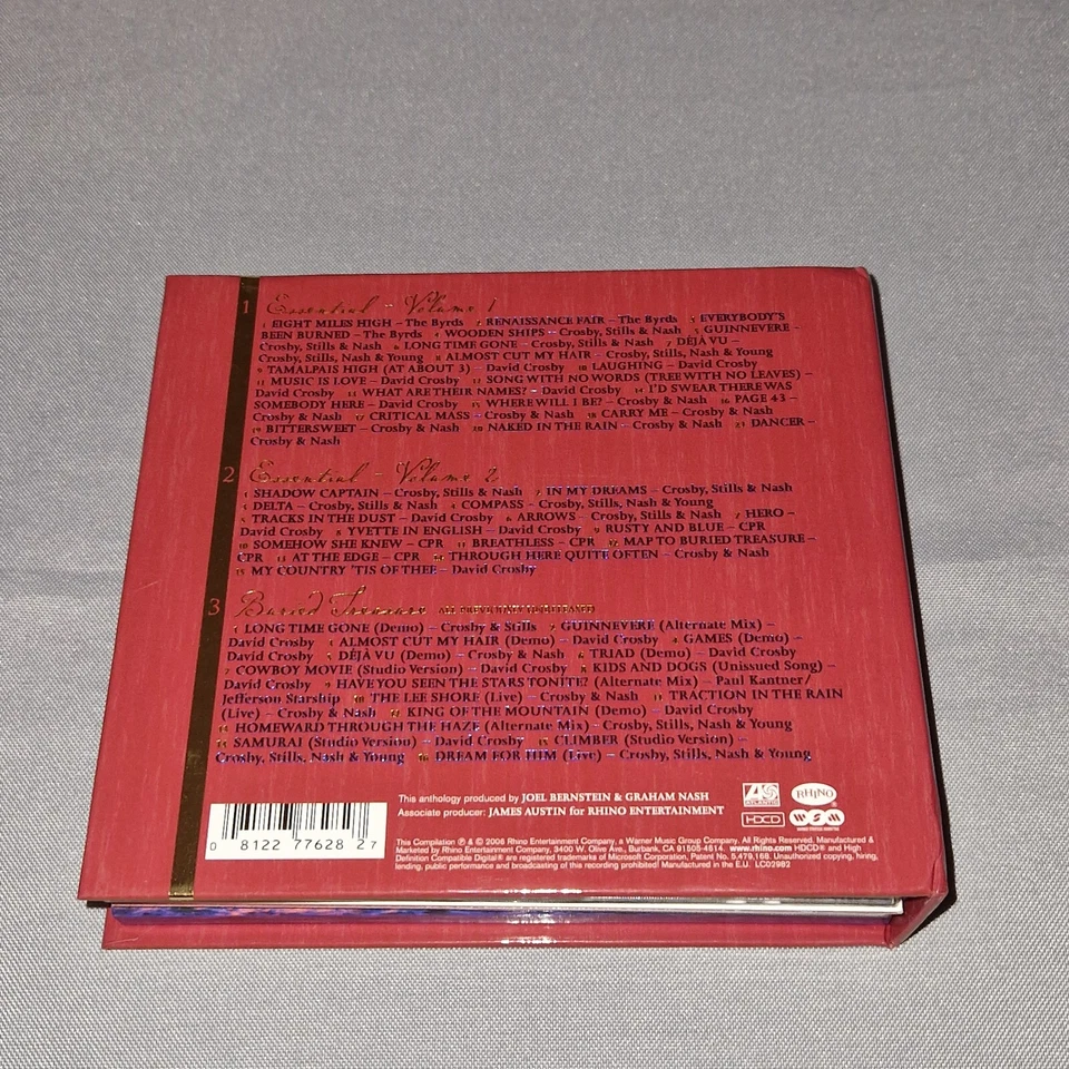 DAVID CROSBY - VOYAGE (HDCD) / RHINO 3-CD-BOX-SET 2006 (MINT-) & BOOKLET - Bild 2 von 4
