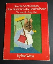 Dover Needlepoint Series Designs After Illustrations Beatrix Potter 1976 Weiss