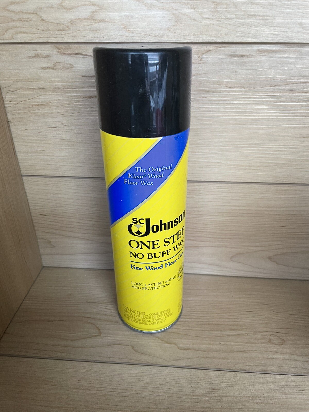 SC Johnson One Step No Buff Wax Fine Wood Floor Care 22 oz. 80 Full