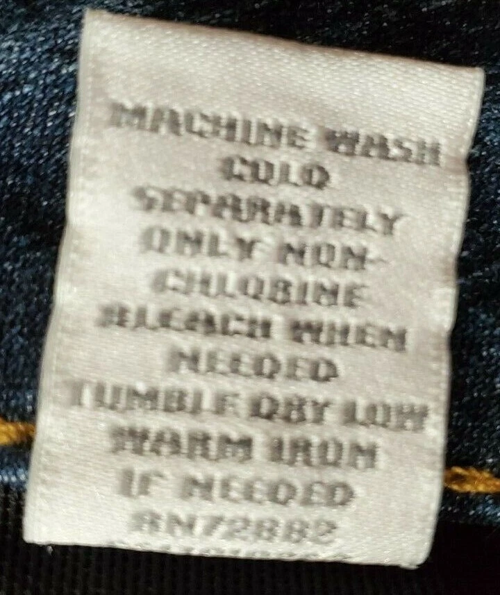 Fashion Bug Womens Shorts Size 28W Blue Jean - Image 4 of 4