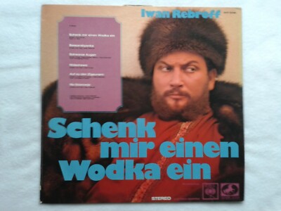LP  IVAN REBROFF -Schenk mir einen Wodka ein  CBS Records 1971   K2