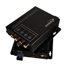 2 Ch 2 Way RCA Audio Over Fiber Extender to 20 Km over SM Fiber/2 Km MMF