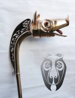 18 Gauge Brass Medieval Celtic Deskford carnyx | eBay