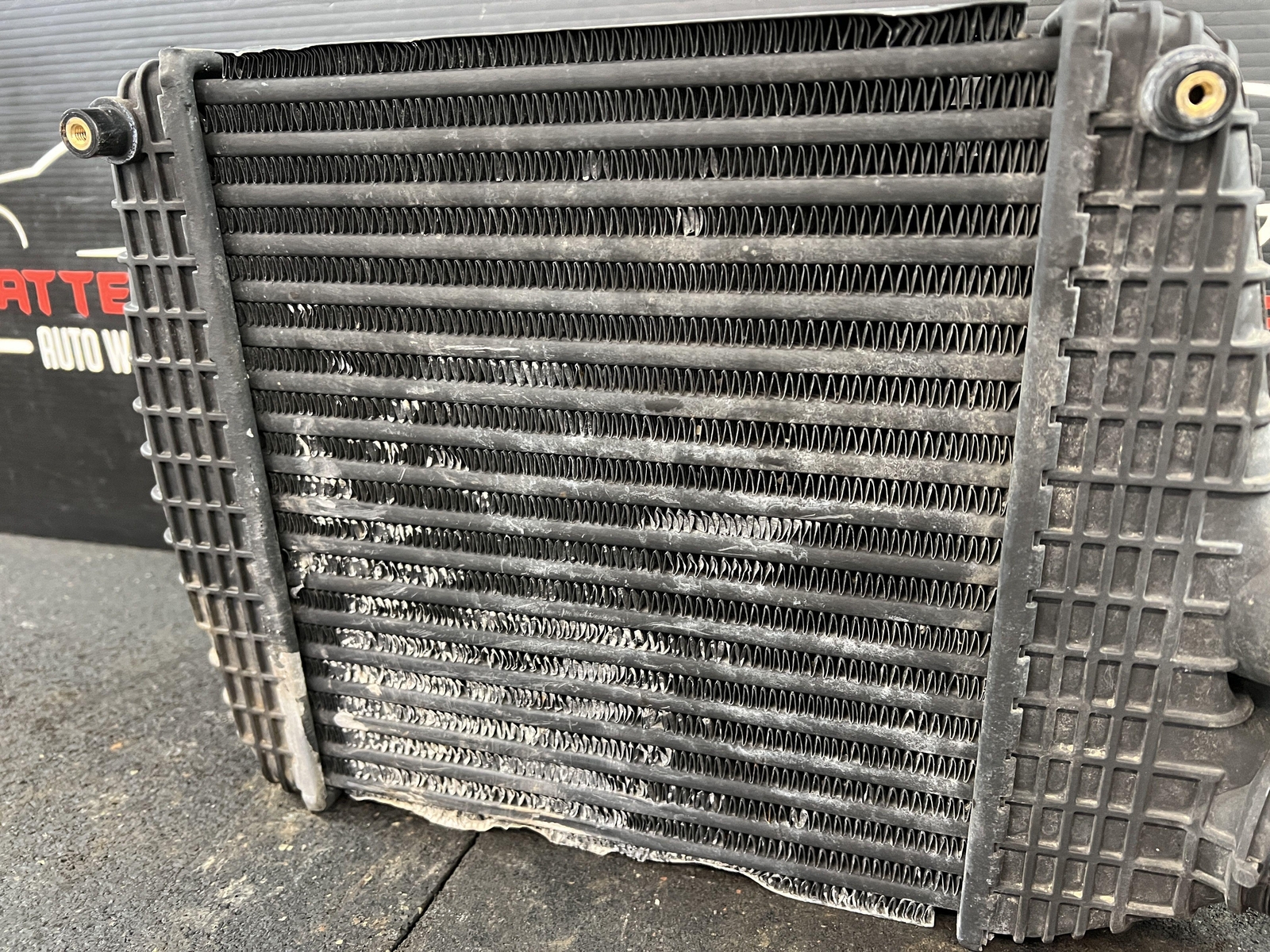 2017 MASERATI GHIBLI 3.0 FRONT LEFT DRIVER SIDE INTERCOOLER ID 16484793