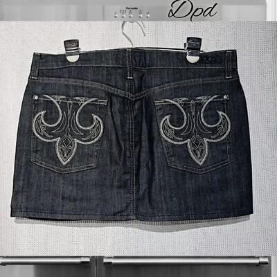 DPD:  Women's Pemium Denim Mini Skirt  SZ: 30  [NWOT]