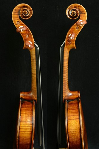 A Beautiful Violin Stradivari 1716 Messiah Violin European Wood W-067 - Picture 4 of 11