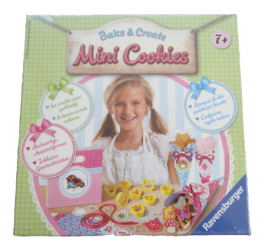 Backe & Create Mini Cookies Backen Kinder Formen Ausstechformen Ravensburger NEU