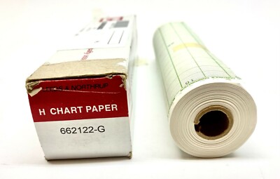 Leeds & Northrup 662122-G H Chart Paper 55-65 Cycles 